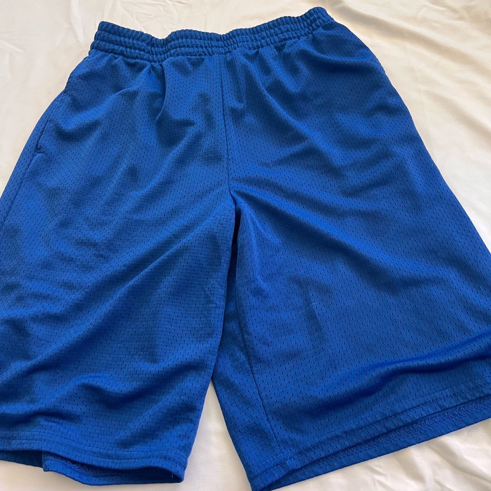 Youth Blue Athletic Shorts